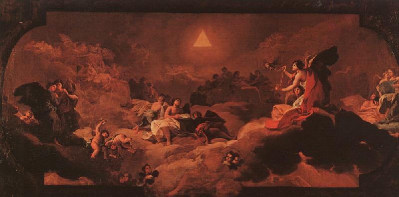 Francisco de Goya The Adoration of the Name of the Lord Sweden oil painting art